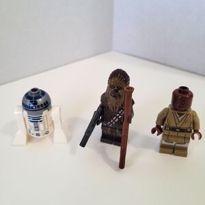 LEGO Star Wars Minifigure Set - Chewbacca, R2-D2 and Mace Windu